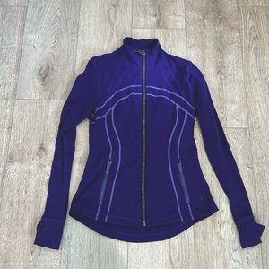 Purple Lululemon Track Jacket